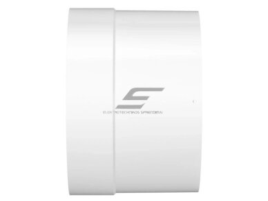 Kanalinis ventiliatorius | buitinis | vėdinimo sistemoms | D125 | 128x128x87mm | IP24 | plastikas | baltas 2