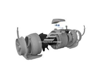 Kanalinis mišraus srauto ventiliatorius Turbo Join Compact 125 | D125 | 355 m³/h | 29 W | 230 V | 2 greičiai | 291×173×216 mm | pilkas | 01872 3 Kanalinis mišraus srauto ventiliatorius Turbo Join Compact 125 | D125 | 355 m³/h | 29 W | 230 V | 2 greičiai | 291×173×216 mm | pilkas | 01872 3