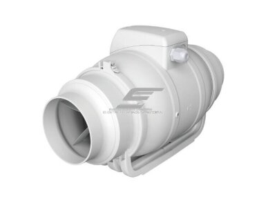 Kanalinis mišraus srauto ventiliatorius Turbo Join Compact 100 | D100 | 250 m³/h | 25 W | 230 V | 2 greičiai | 371×173×216 mm | baltas | 34604 Kanalinis mišraus srauto ventiliatorius Turbo Join Compact 100 | D100 | 250 m³/h | 25 W | 230 V | 2 greičiai | 371×173×216 mm | baltas | 34604