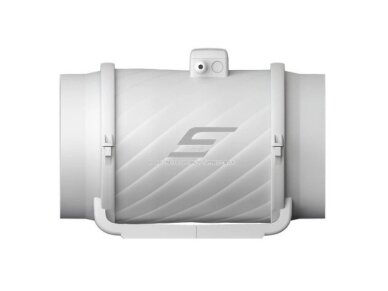 Kanalinis mišraus srauto ventiliatorius Turbo Join Compact 250 | D250 | 1405 m³/h | 225 W | 230 V | 2 greičiai | 383×310×261 mm | baltas | 01868 2