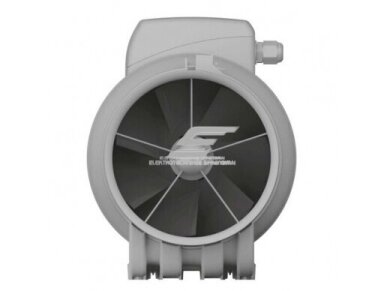 Kanalinis mišraus srauto ventiliatorius Turbo Join Compact 150/160 | D160 | 570 m³/h | 50 W | 230 V | 2 greičiai | 340×190×238 mm | pilkas | 34607 1 Kanalinis mišraus srauto ventiliatorius Turbo Join Compact 150/160 | D160 | 570 m³/h | 50 W | 230 V | 2 greičiai | 340×190×238 mm | pilkas | 34607 1