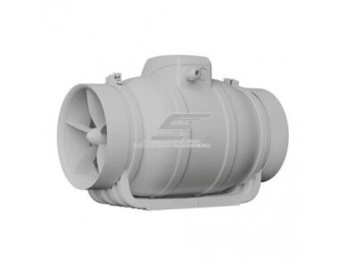 Kanalinis mišraus srauto ventiliatorius Turbo Join Compact 150/160 | D160 | 570 m³/h | 50 W | 230 V | 2 greičiai | 340×190×238 mm | pilkas | 34607 Kanalinis mišraus srauto ventiliatorius Turbo Join Compact 150/160 | D160 | 570 m³/h | 50 W | 230 V | 2 greičiai | 340×190×238 mm | pilkas | 34607