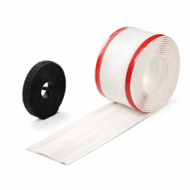 Cable trunking with adhesive tape | flexible PVC plastic | 30x55 mm | cuttable | 5 m | white Cable trunking with adhesive tape | flexible PVC plastic | 30x55 mm | cuttable | 5 m | white