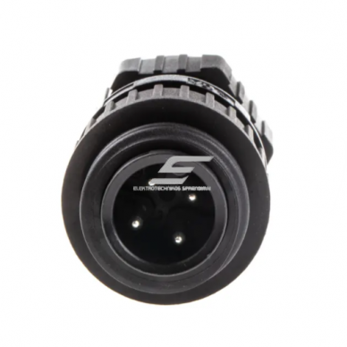 Industrial cable connection connector | 4 contacts (4P) | sealed | IP67 | round | plug (male) | nylon housing 2 Industrial cable connection connector | 4 contacts (4P) | sealed | IP67 | round | plug (male) | nylon housing 2