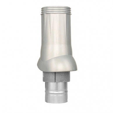 Ventilation outlet D125/160 | insulated | 510 mm | ABS | silver Ventilation outlet D125/160 | insulated | 510 mm | ABS | silver