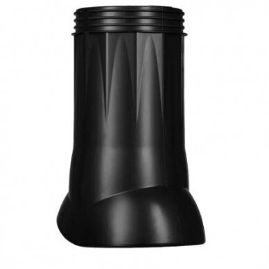 Ventilatsioonitoru D125/160 | soojustamata | 510 mm | ABS | must Ventilatsioonitoru D125/160 | soojustamata | 510 mm | ABS | must