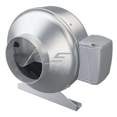 Kanali tsentrifugaalventilaator El-Turbo-D 250P | D250 | 1020 m³/h | 177 W | 230 V | 587 Pa | tsingitud teras | hall | Eltdad-250 P