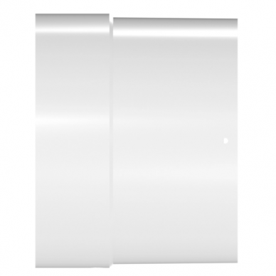 Kanalveida ventilators | sadzīves | ventilācijas sistēmām | D100 | 103x103x80mm | IP24 | plastmasa | balts 3