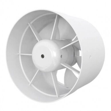 Kanaliventilaator | koduseks kasutamiseks | ventilatsioonisüsteemidele | D150 | 153x153x104mm | IP24 | plastmass | valge 1 Kanaliventilaator | koduseks kasutamiseks | ventilatsioonisüsteemidele | D150 | 153x153x104mm | IP24 | plastmass | valge 1