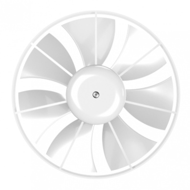 Kanalveida ventilators | sadzīves | ventilācijas sistēmām | D160 | 163x163x101mm | IP24 | plastmasa | balts 2 Kanalveida ventilators | sadzīves | ventilācijas sistēmām | D160 | 163x163x101mm | IP24 | plastmasa | balts 2