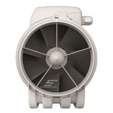 Kanałowy wentylator o przepływie mieszanym Turbo Join Compact 100 | D100 | 250 m³/h | 25 W | 230 V | 2 biegi | 371×173×216 mm | biały | 34604 2 Kanałowy wentylator o przepływie mieszanym Turbo Join Compact 100 | D100 | 250 m³/h | 25 W | 230 V | 2 biegi | 371×173×216 mm | biały | 34604 2