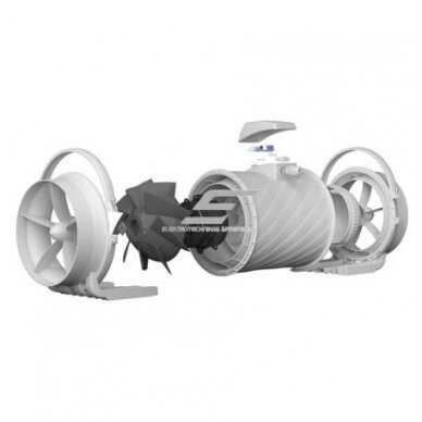 Kanali segavooluventilaator Turbo Join Compact 200 | D200 | 1200 m³/h | 130 W | 230 V | 2 kiirust | 307×240×203 mm | valge | 01867 4 Kanali segavooluventilaator Turbo Join Compact 200 | D200 | 1200 m³/h | 130 W | 230 V | 2 kiirust | 307×240×203 mm | valge | 01867 4