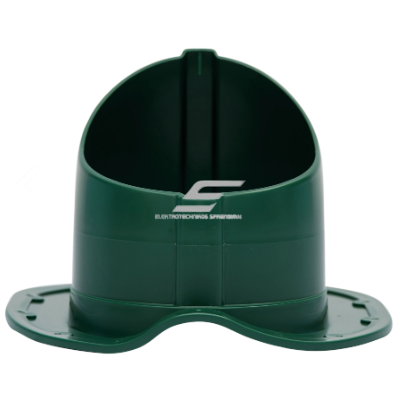 Ventilācijas izvada stiprinājums metāla jumta segumam | 330×265 mm | ABS | zaļš 3 Ventilācijas izvada stiprinājums metāla jumta segumam | 330×265 mm | ABS | zaļš 3