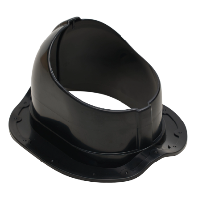 Ventilācijas izvada stiprinājums metāla jumta segumam | 330×265 mm | ABS | melns 1 Ventilācijas izvada stiprinājums metāla jumta segumam | 330×265 mm | ABS | melns 1
