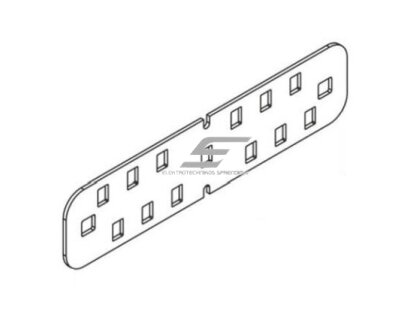 Tiesi kabelinio lovelio | kanalo jungtis | 190x45mm | RGV 60S Tiesi kabelinio lovelio | kanalo jungtis | 190x45mm | RGV 60S