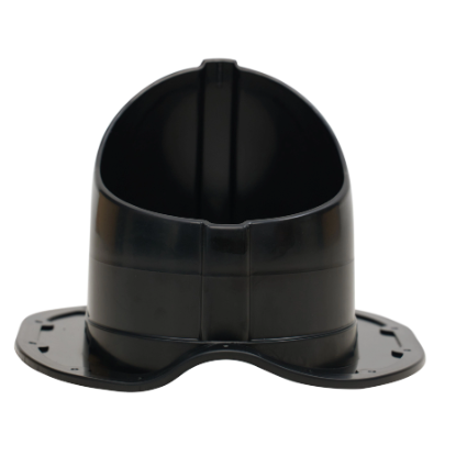Ventilācijas izvada stiprinājums metāla jumta segumam | 330×265 mm | ABS | melns 3 Ventilācijas izvada stiprinājums metāla jumta segumam | 330×265 mm | ABS | melns 3