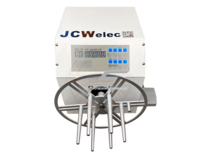 Kabelių vyniojimo ir rišimo įrenginys | JCW-WB01W | automatinė | 50–180 mm / 200 mm / 280 mm skersmuo | 1–10 aps./s | 5 mm kabeliams 2 Kabelių vyniojimo ir rišimo įrenginys | JCW-WB01W | automatinė | 50–180 mm / 200 mm / 280 mm skersmuo | 1–10 aps./s | 5 mm kabeliams 2