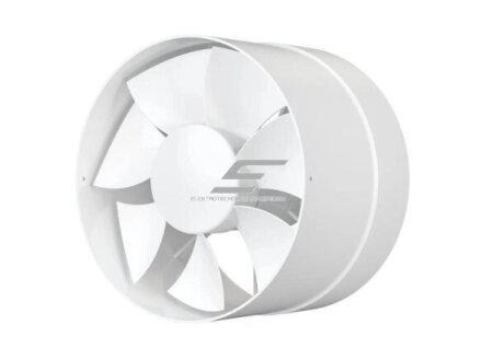 Kanalinis ventiliatorius | buitinis | vėdinimo sistemoms | D150 | 153x153x104mm | IP24 | plastikas | baltas Kanalinis ventiliatorius | buitinis | vėdinimo sistemoms | D150 | 153x153x104mm | IP24 | plastikas | baltas