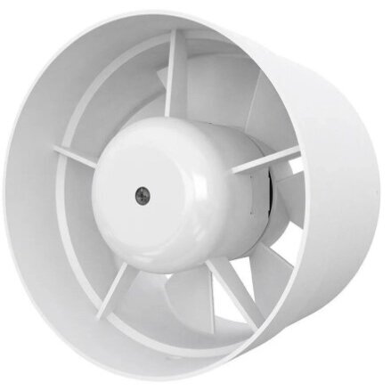 Duct fan | domestic | for ventilation systems | D125 | 128x128x87mm | IP24 | plastic | white 1 Duct fan | domestic | for ventilation systems | D125 | 128x128x87mm | IP24 | plastic | white 1