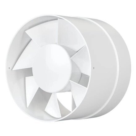 Kanalventilators | sadzīves | ventilācijas sistēmām | D125 | 128x128x87mm | IP24 | plastmasa | balts