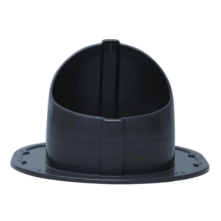Ventilācijas izvada stiprinājums dakstiņu jumta segumam | 330×265 mm | ABS | pelēks 3