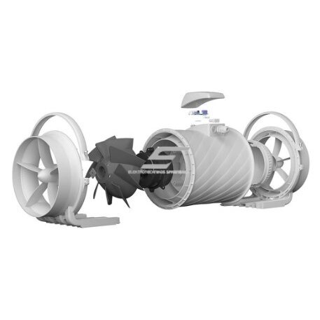 Kanali segavooluventilaator Turbo Join Compact 200 | D200 | 1200 m³/h | 130 W | 230 V | 2 kiirust | 307×240×203 mm | valge | 01867 4 Kanali segavooluventilaator Turbo Join Compact 200 | D200 | 1200 m³/h | 130 W | 230 V | 2 kiirust | 307×240×203 mm | valge | 01867 4