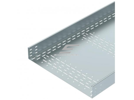 Kabelinis lovelis | kanalas | 3000x600x100x2mm | plieninis | perforuotas | juostinio cinkavimo | pilkas | OBO | BKRS 1006 FS