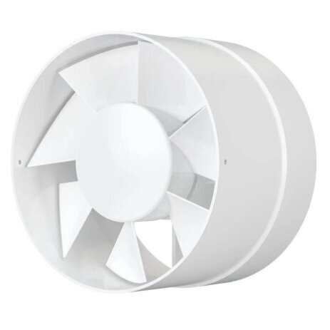 Duct fan | domestic | for ventilation systems | D125 | 128x128x87mm | IP24 | plastic | white Duct fan | domestic | for ventilation systems | D125 | 128x128x87mm | IP24 | plastic | white