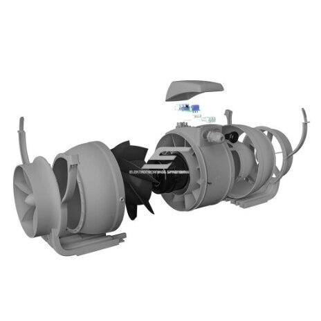 Канальный вентилятор смешанного потока Turbo Join Compact 125 | D125 | 355 м³/ч | 29 Вт | 230 В | 2 скорости | 291×173×216 мм | серый | 01872 3 Канальный вентилятор смешанного потока Turbo Join Compact 125 | D125 | 355 м³/ч | 29 Вт | 230 В | 2 скорости | 291×173×216 мм | серый | 01872 3