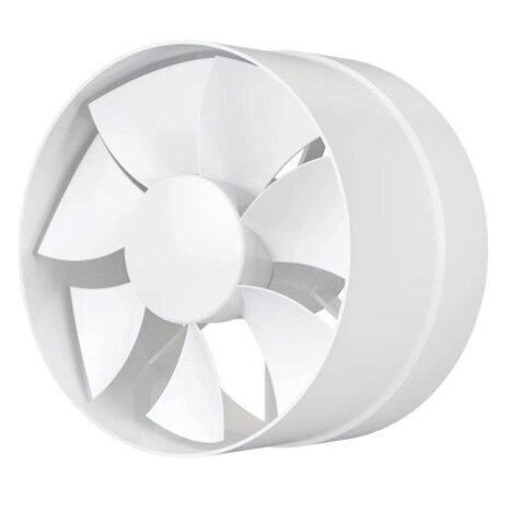 Kanalveida ventilators | sadzīves | ventilācijas sistēmām | D160 | 163x163x101mm | IP24 | plastmasa | balts Kanalveida ventilators | sadzīves | ventilācijas sistēmām | D160 | 163x163x101mm | IP24 | plastmasa | balts