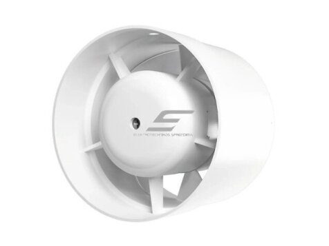 Kanalinis ventiliatorius | buitinis | ventiliacijos | vėdinimo sistemoms | 12V | D100 | 103x103x80mm | IP24 | plastikas | baltas 1 Kanalinis ventiliatorius | buitinis | ventiliacijos | vėdinimo sistemoms | 12V | D100 | 103x103x80mm | IP24 | plastikas | baltas 1