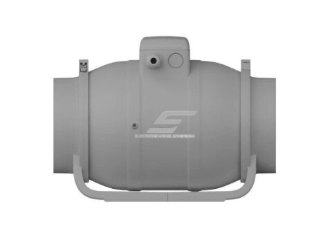Kanalinis mišraus srauto ventiliatorius Turbo Join Compact 125 | D125 | 355 m³/h | 29 W | 230 V | 2 greičiai | 291×173×216 mm | pilkas | 01872 2