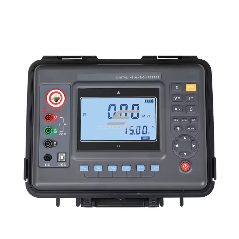 Isolatsioonitakistuse mõõtja (Megomeeter) | 0.01 MΩ–10 TΩ | 100–5000 V | LCD ekraan | AC/DC pinge, voolu ja mahtuvuse mõõtmine 1 Isolatsioonitakistuse mõõtja (Megomeeter) | 0.01 MΩ–10 TΩ | 100–5000 V | LCD ekraan | AC/DC pinge, voolu ja mahtuvuse mõõtmine 1