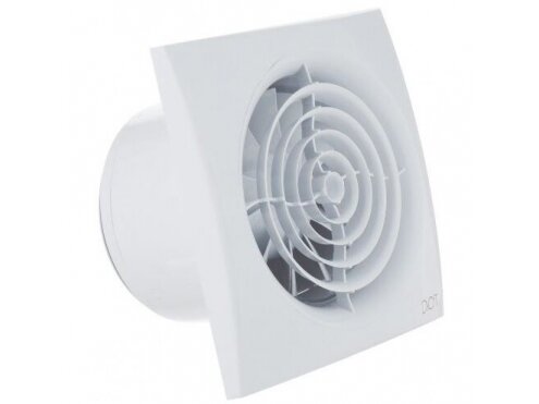Ventiliatorius su atbuliniu vožtuvu sklende | D100 | 230V | 155x155x101mm | plastikas | balta | AU4S Ventiliatorius su atbuliniu vožtuvu sklende | D100 | 230V | 155x155x101mm | plastikas | balta | AU4S