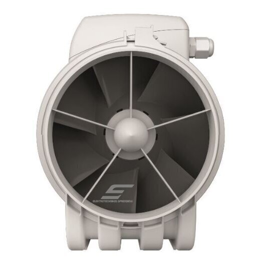 Kanałowy wentylator o przepływie mieszanym Turbo Join Compact 100 | D100 | 250 m³/h | 25 W | 230 V | 2 biegi | 371×173×216 mm | biały | 34604 2 Kanałowy wentylator o przepływie mieszanym Turbo Join Compact 100 | D100 | 250 m³/h | 25 W | 230 V | 2 biegi | 371×173×216 mm | biały | 34604 2