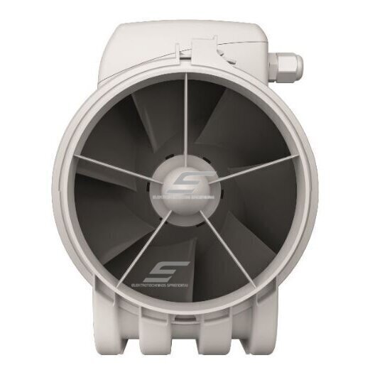 Kanałowy wentylator o przepływie mieszanym Turbo Join Compact 125 | D125 | 355 m³/h | 29 W | 230 V | 2 biegi | 291×173×216 mm | szary | 34605 2 Kanałowy wentylator o przepływie mieszanym Turbo Join Compact 125 | D125 | 355 m³/h | 29 W | 230 V | 2 biegi | 291×173×216 mm | szary | 34605 2