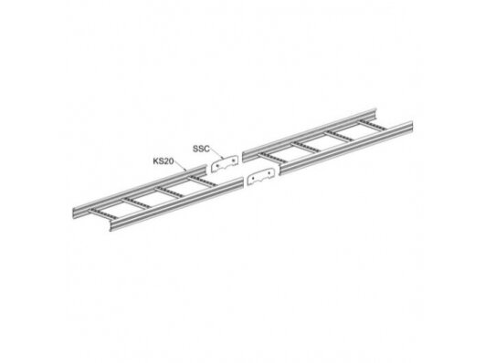 Kabelinės kopėčios | 6000x300x60x1mm | plieninės | karšto cinkavimo | pilkos | MEKA | KS20-300 L6000 PG | 1449503 4 Kabelinės kopėčios | 6000x300x60x1mm | plieninės | karšto cinkavimo | pilkos | MEKA | KS20-300 L6000 PG | 1449503 4