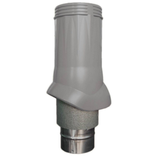 Kominek wentylacyjny D125/160 | izolowany | 510 mm | ABS | szary Kominek wentylacyjny D125/160 | izolowany | 510 mm | ABS | szary