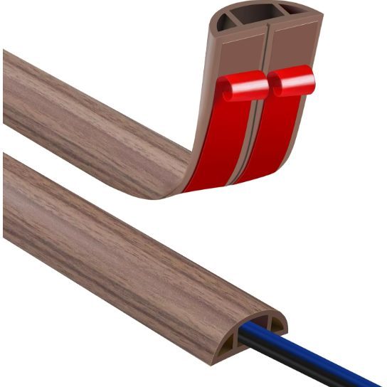 Kaablikanal kleeplindiga | painduv PVC plastik | 20 mm | lõigatav | 3 m | pruun puidu tekstuur Kaablikanal kleeplindiga | painduv PVC plastik | 20 mm | lõigatav | 3 m | pruun puidu tekstuur