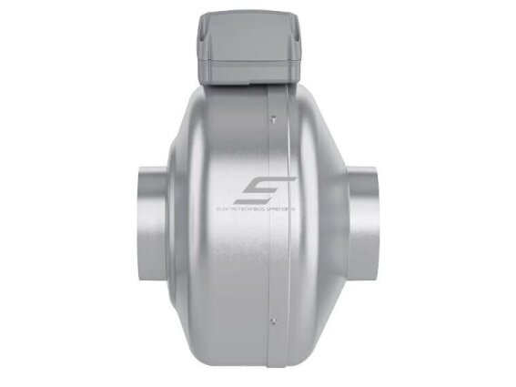 Kanalinis išcentrinis ventiliatorius El-Turbo-D 125P | D125 | 340 m³/h | 64 W | 230 V | 310 Pa | cinkuotas plienas | pilkas | Eltdad-125 P 1 Kanalinis išcentrinis ventiliatorius El-Turbo-D 125P | D125 | 340 m³/h | 64 W | 230 V | 310 Pa | cinkuotas plienas | pilkas | Eltdad-125 P 1