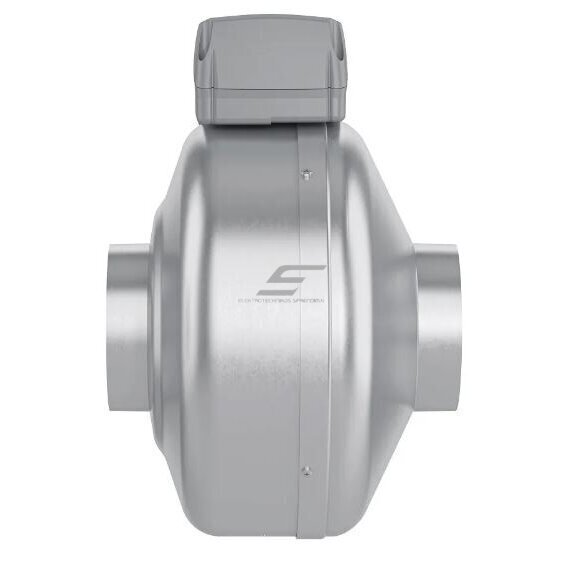 Kanali tsentrifugaalventilaator El-Turbo-D 250P | D250 | 1020 m³/h | 177 W | 230 V | 587 Pa | tsingitud teras | hall | Eltdad-250 P 1