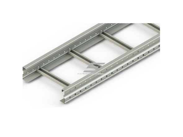 Kabelinės kopėčios | kabelių trasoms | 300x60 mm | 10 skersinių | 1.5mm plienas | 3000 mm | karšto cinkavimo