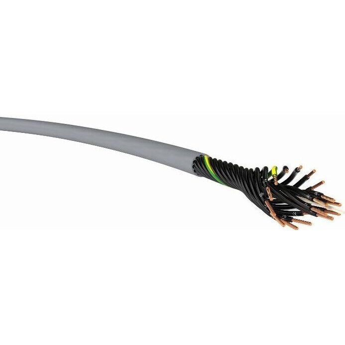 Control cable | 18x1.5 YSLY-JZ (OPVC-JZ) | 300/500 V | flexible | grey Control cable | 18x1.5 YSLY-JZ (OPVC-JZ) | 300/500 V | flexible | grey