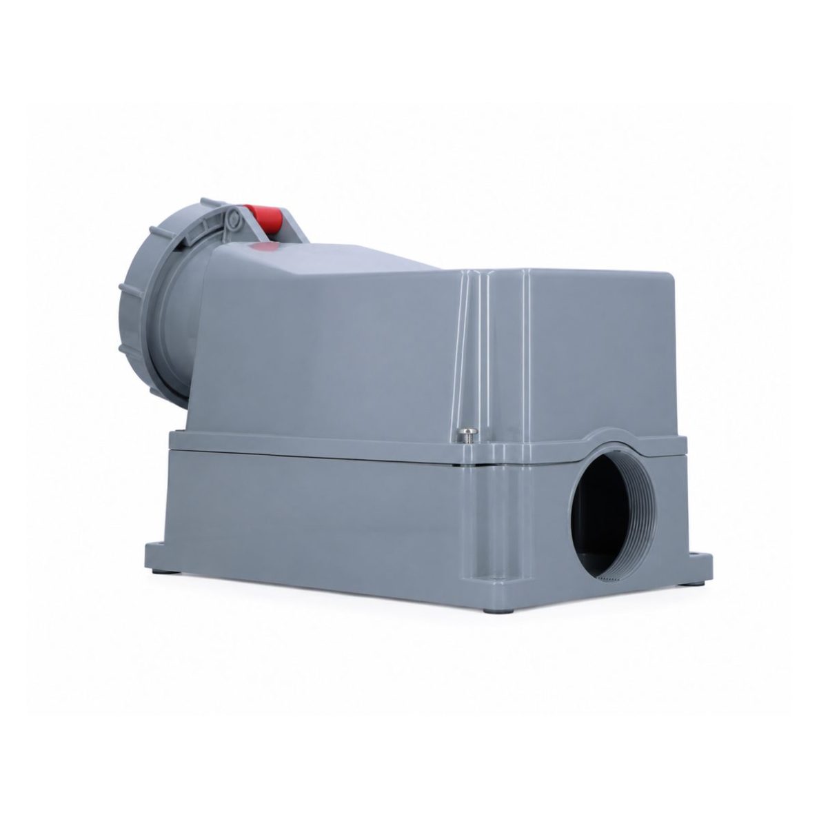 Industrial surface-mounted CEE socket | 5P | 125A | 400V | IP67 | red | 6h | with screw terminals 2 Industrial surface-mounted CEE socket | 5P | 125A | 400V | IP67 | red | 6h | with screw terminals 2