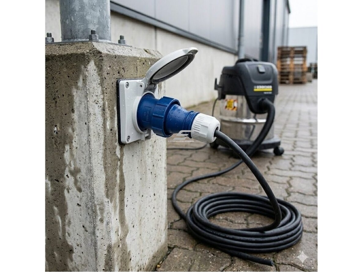 Kištukas | schuko | nešiojamas | ant laido | su įžeminimu | 16A | 230V | 2P+E | su dangteliu | tiesus | baltas/mėlynas | IP67 | FAMATEL | 23960 1 Kištukas | schuko | nešiojamas | ant laido | su įžeminimu | 16A | 230V | 2P+E | su dangteliu | tiesus | baltas/mėlynas | IP67 | FAMATEL | 23960 1