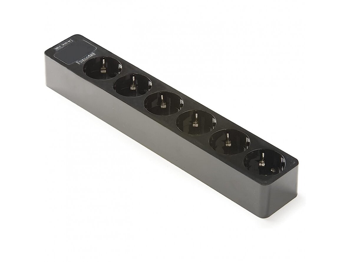 Kištukinis lizdas | 6xSchuko | 16A | 250V | 3680W | su įžeminimu | atsparus UV | juodas | FAMATEL | 2507-N | 8429760421214 Kištukinis lizdas | 6xSchuko | 16A | 250V | 3680W | su įžeminimu | atsparus UV | juodas | FAMATEL | 2507-N | 8429760421214