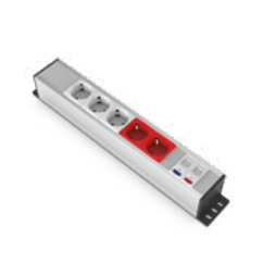 Socket box | surface mounted | 14+2 modules (22.5mm) | TEM 1 Socket box | surface mounted | 14+2 modules (22.5mm) | TEM 1