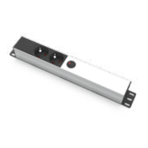 Plug socket block with LED lighting | screw mounting | 2xSchuko | 30cm LED strip | 230V | TEM Plug socket block with LED lighting | screw mounting | 2xSchuko | 30cm LED strip | 230V | TEM