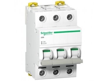 Modulinis kirtiklis | 3P | 40A | 415V | DIN | Schneider Electric | iSW | A9S65340 Modulinis kirtiklis | 3P | 40A | 415V | DIN | Schneider Electric | iSW | A9S65340