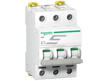 Modulinis kirtiklis | 3P | 125A | 415V | DIN | Schneider Electric | iSW | A9S65392 Modulinis kirtiklis | 3P | 125A | 415V | DIN | Schneider Electric | iSW | A9S65392